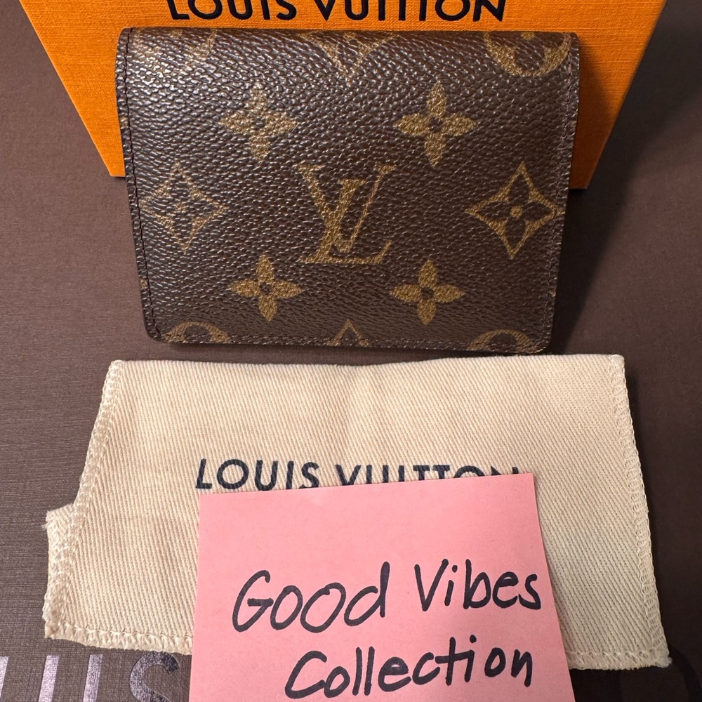 Authenic Monogram Card Holder- Price lowered!!!